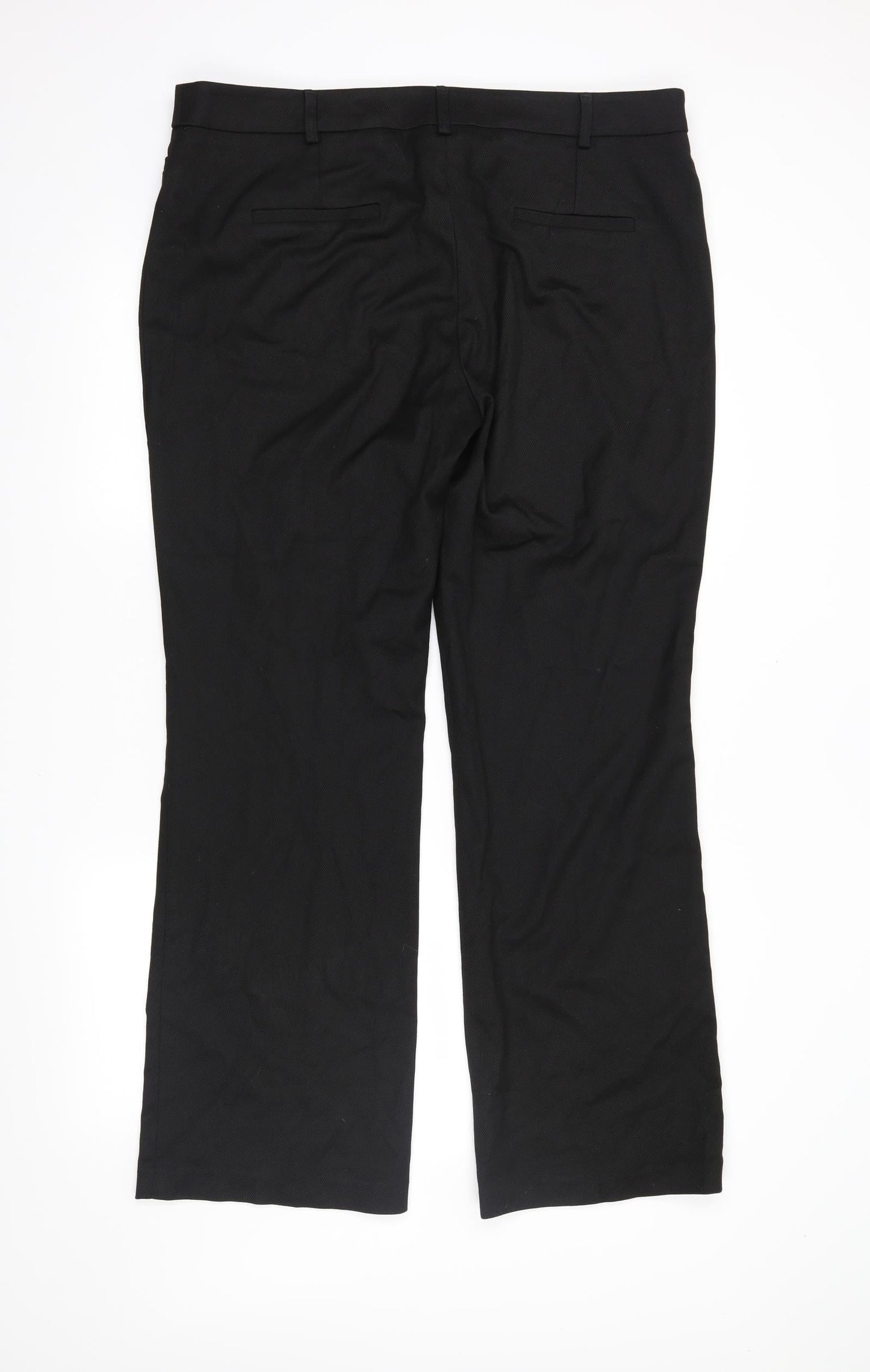 NEXT Womens Black   Trousers  Size 16 L30 in