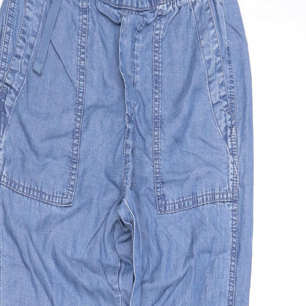 Gap Womens Blue   Chino Trousers Size 3XS L26 in