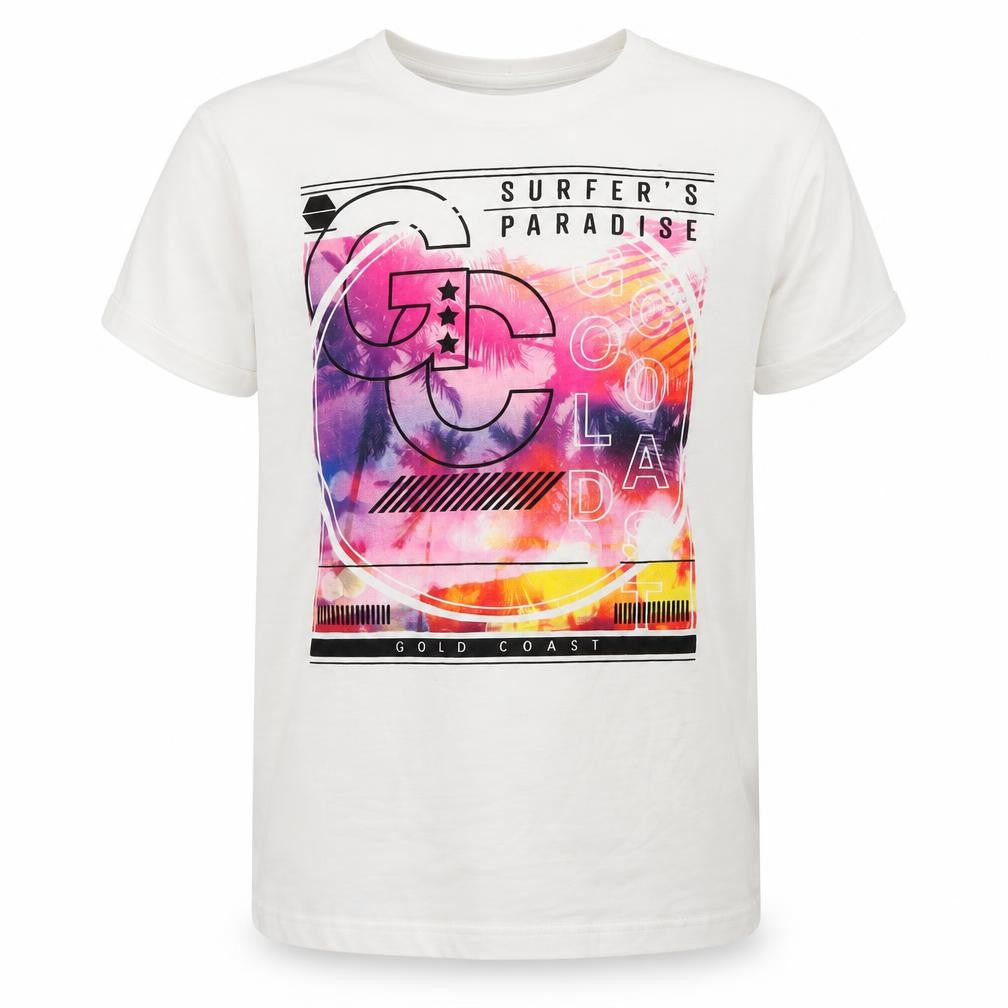 Primark Boys White   Basic T-Shirt Size 10-11 Years