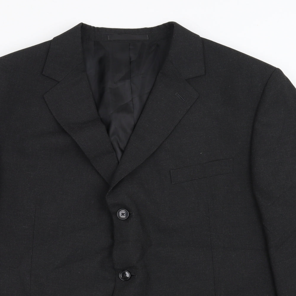 Marks and Spencer Mens Grey   Jacket Suit Jacket Size 46