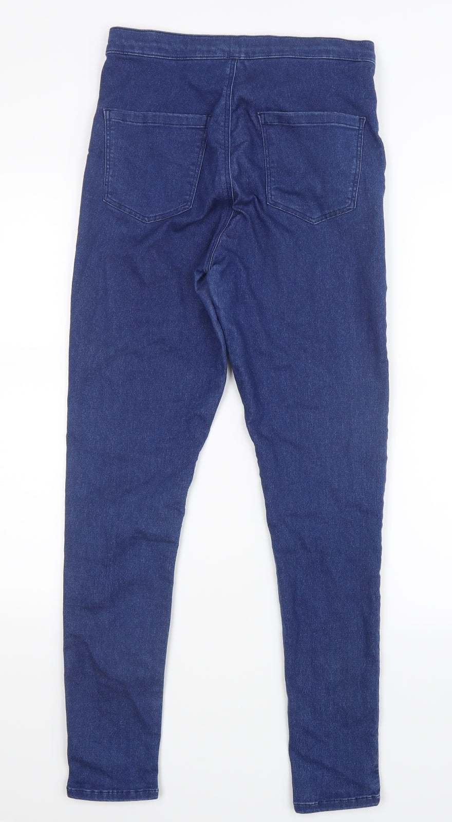 Topshop Womens Blue  Denim Straight Jeans Size 28 in L28.5 in