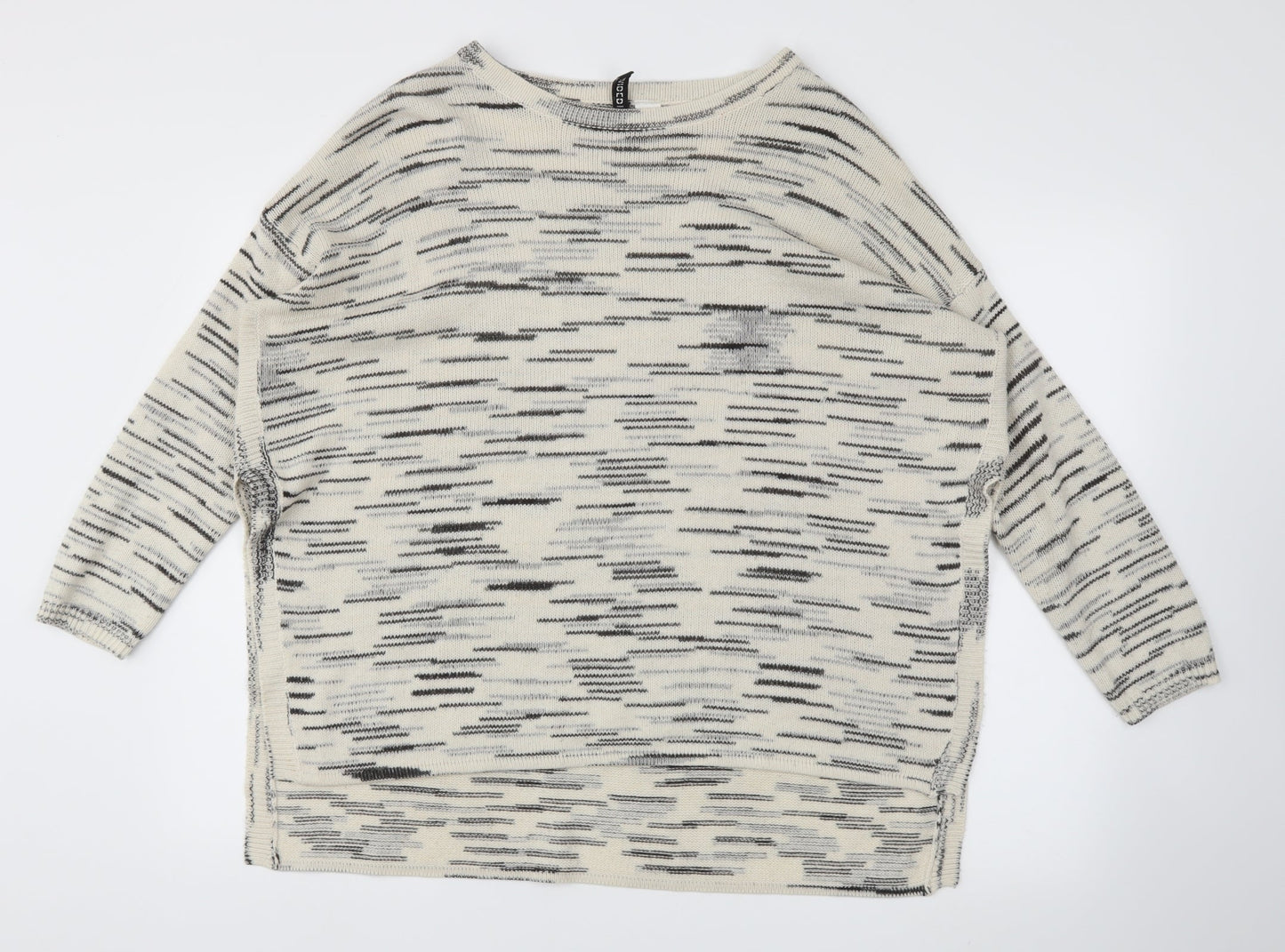 H&M Womens Ivory   Pullover Jumper Size M