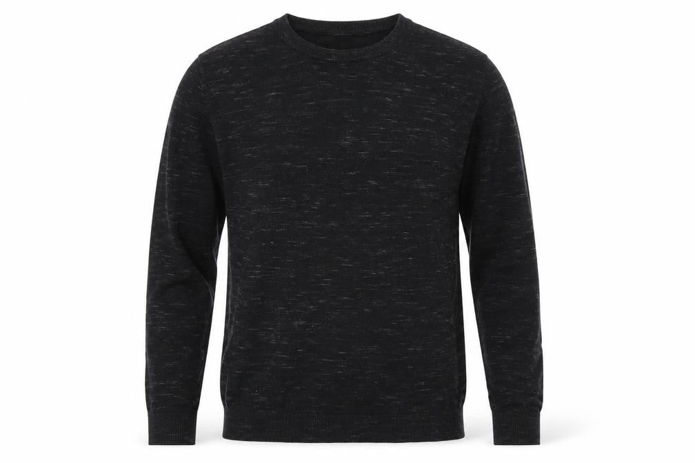 George Mens Black   Henley Sweatshirt Size S