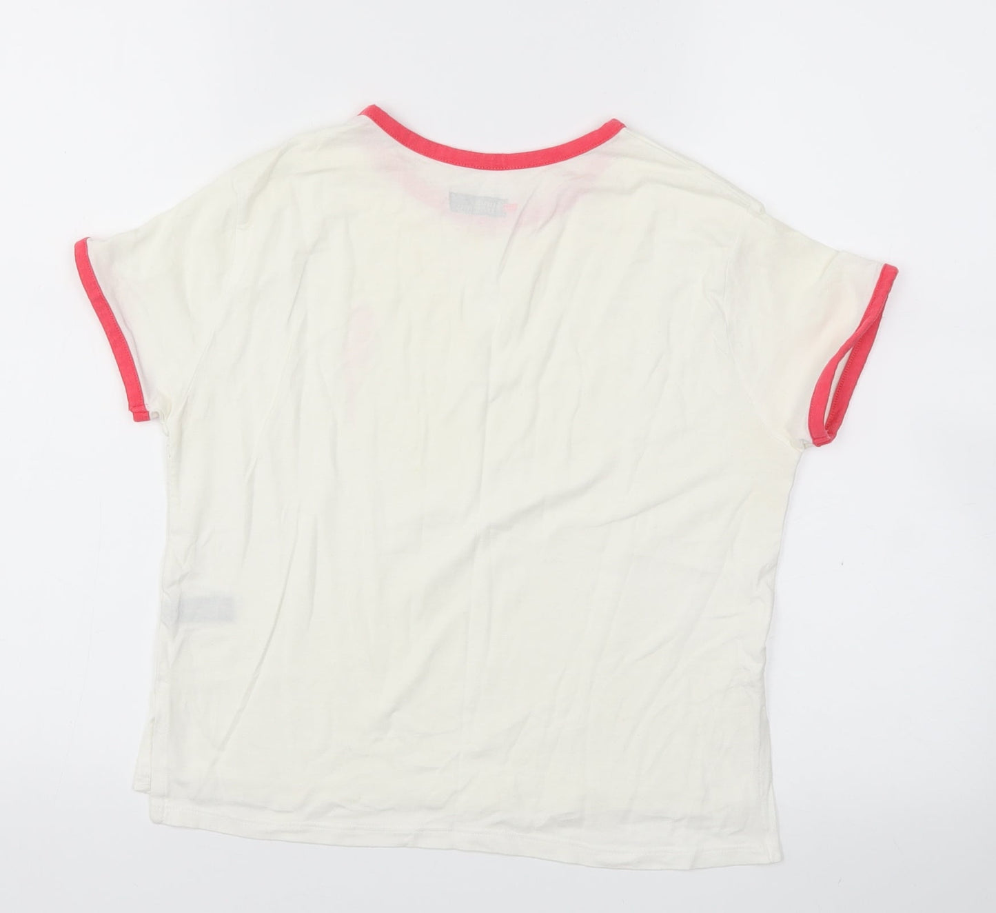 lundiz training  Womens White   Basic T-Shirt Size XS