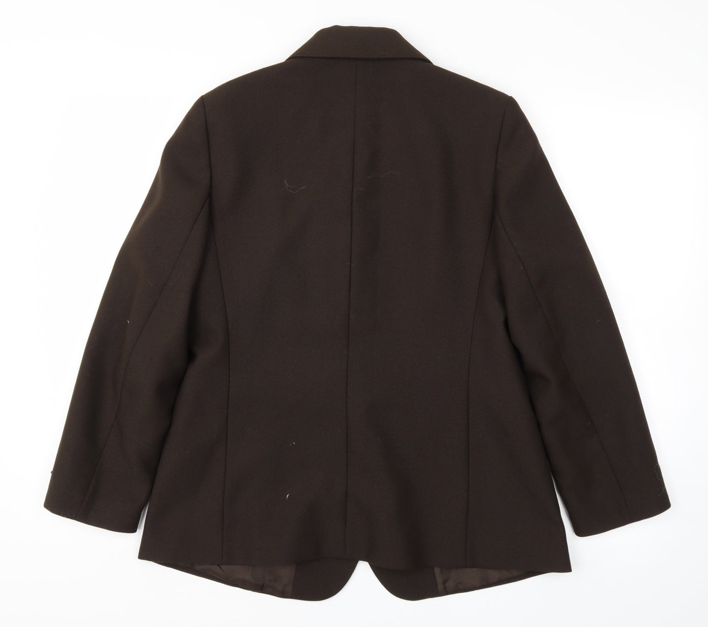 St Micheal Womens Brown   Jacket Blazer Size 14
