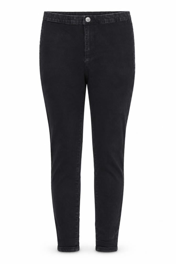 Denim & Co. Womens Black  Denim Skinny Jeans Size 12 L29 in