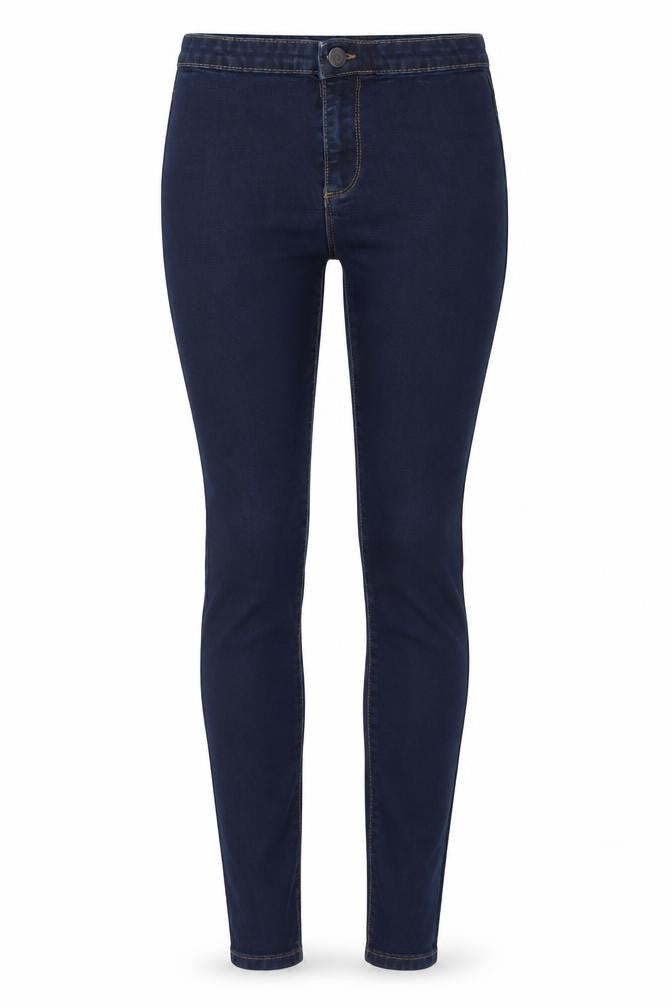 Denim & Co. Womens Blue  Denim Skinny Jeans Size 8 L29 in