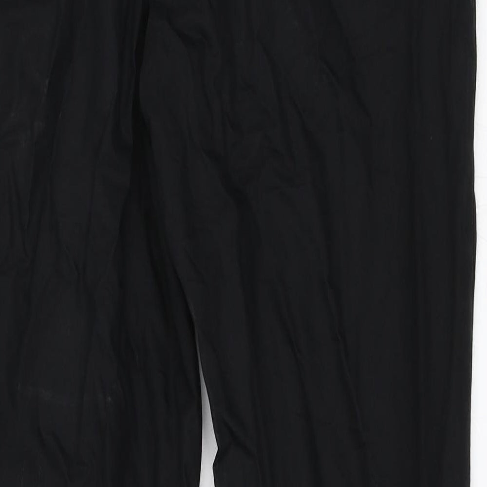 H&M Womens Black   Capri Trousers Size 36 L25 in
