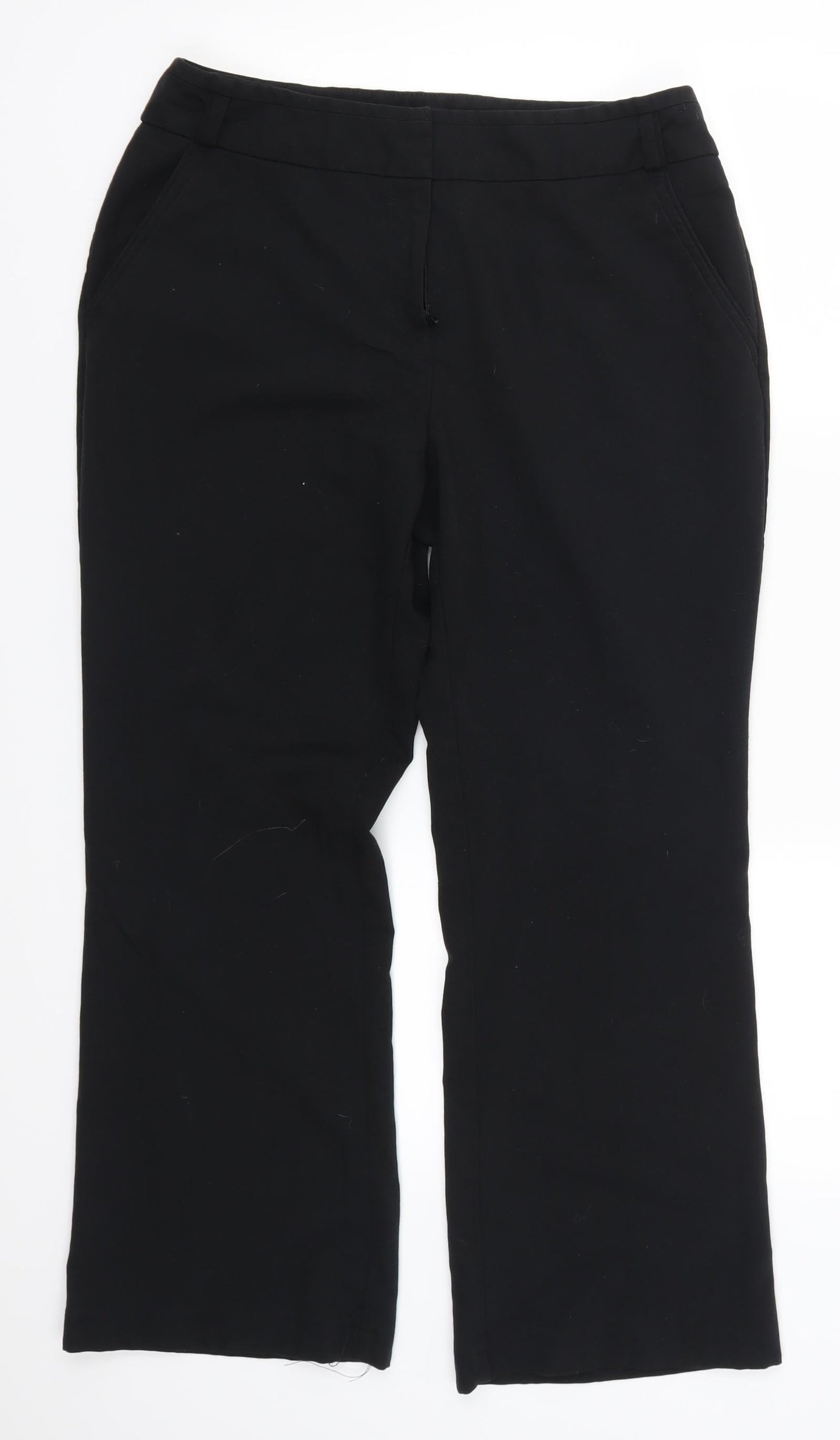 Dunnes Womens Black   Snow Pants Trousers Size 12 L27 in