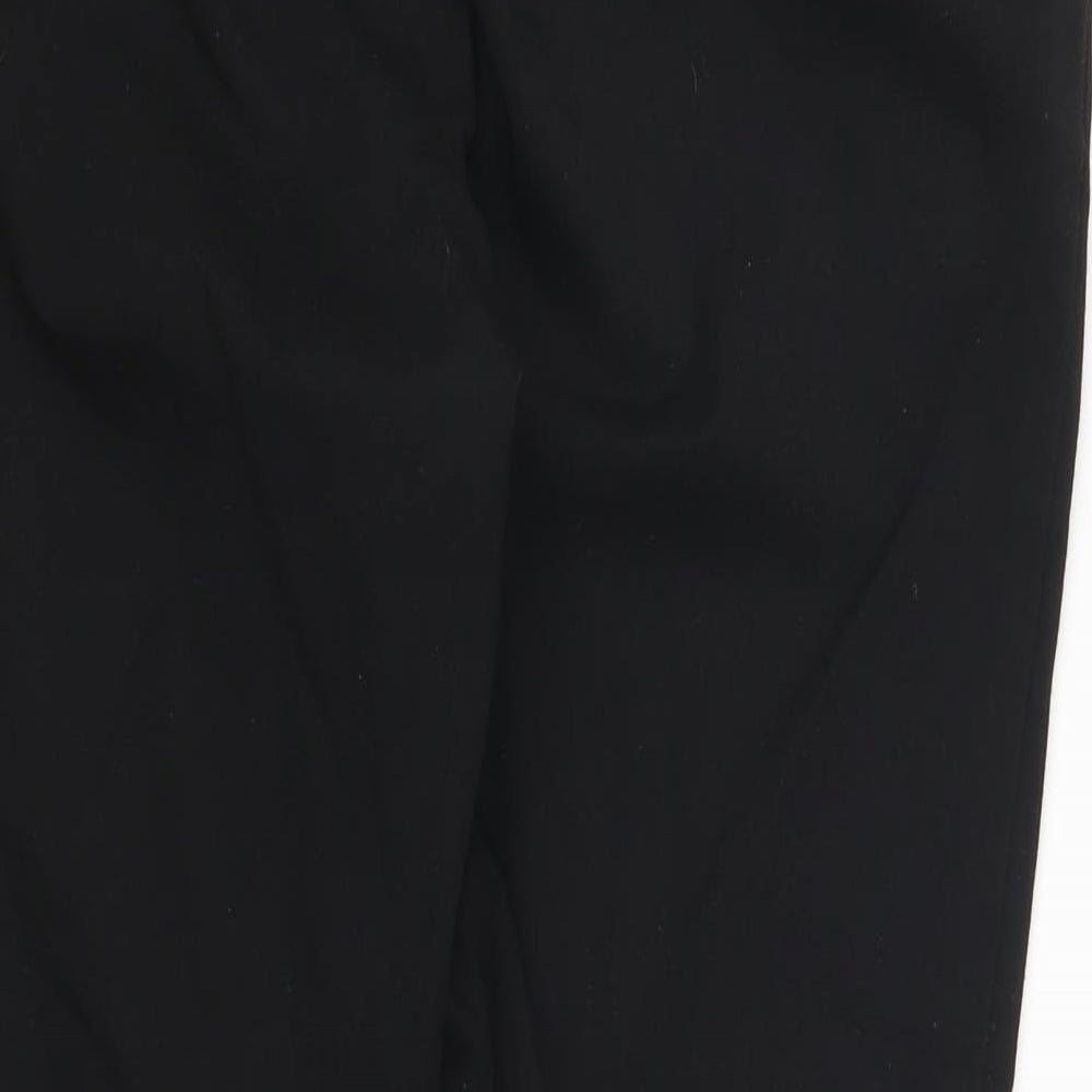 H&M Womens Black   Trousers  Size 12 L25 in