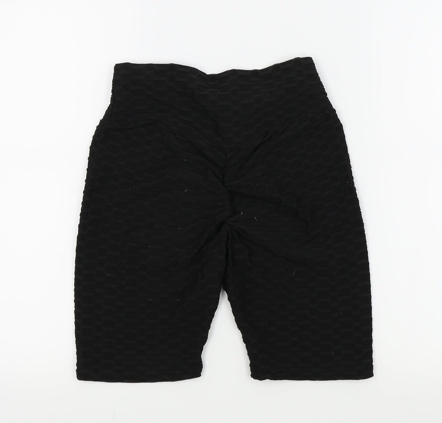 Preworn Womens Black   Sweat Shorts Size S