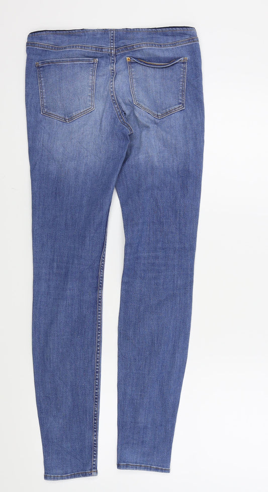 H&M Womens Blue   Skinny Jeans Size S L28 in