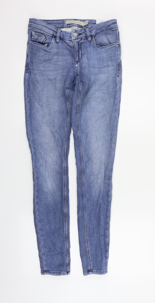 Calvin Klein Collection Womens Blue   Straight Jeans Size 25 in L30 in