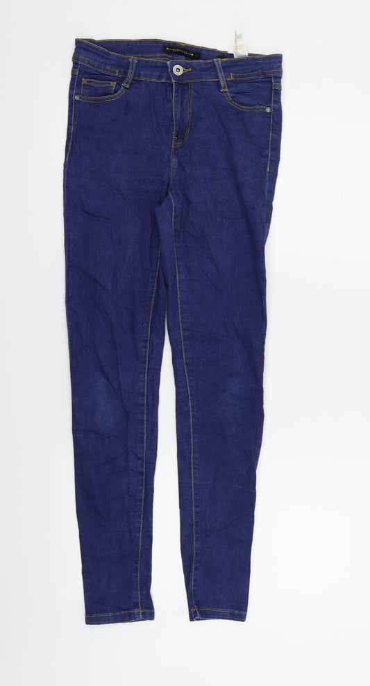 RESERVED Womens Blue   Straight Jeans Size 6 L28 in
