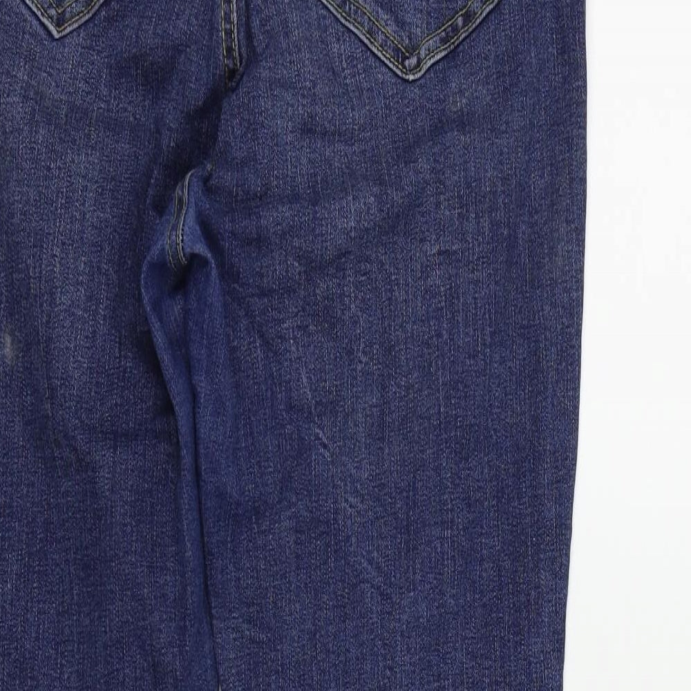 deniem & co Womens Blue   Straight Jeans Size 14 L27 in