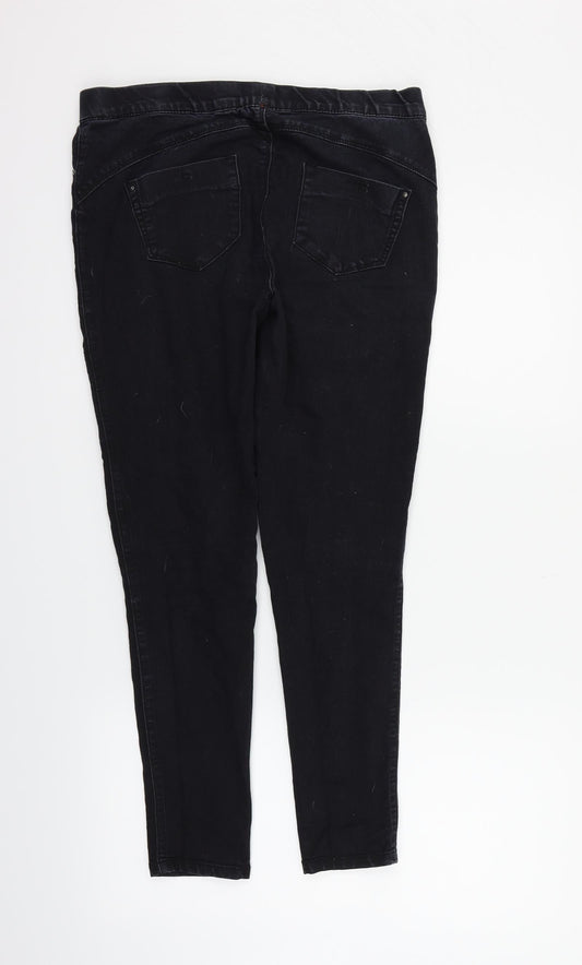 deniem & co Womens Blue   Straight Jeans Size 10 L25 in