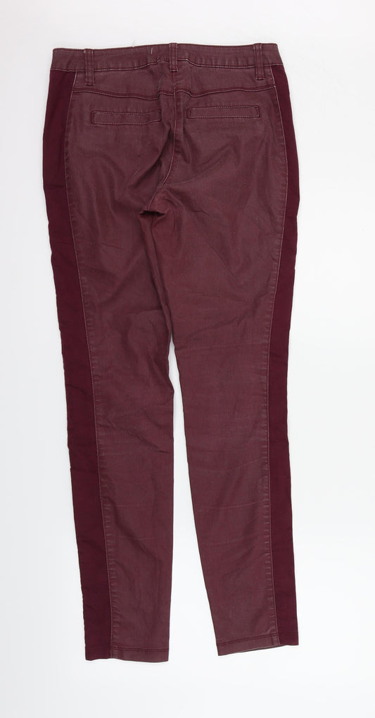 Best Connections Womens Purple   Trousers  Size 10 L27 in