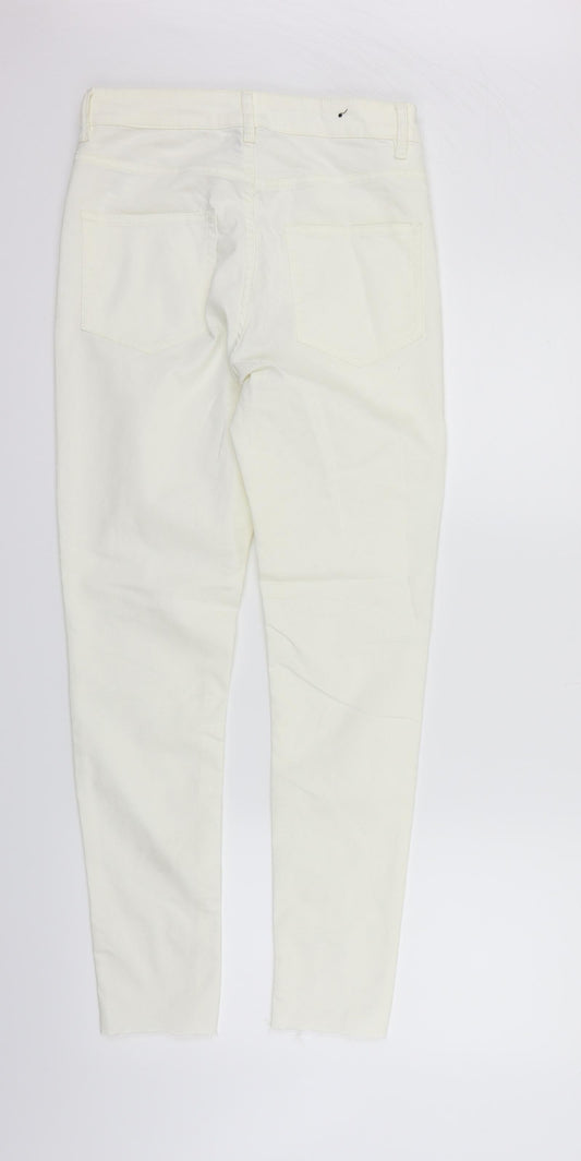 Divided Womens White   Straight Jeans Size 12 L27 in