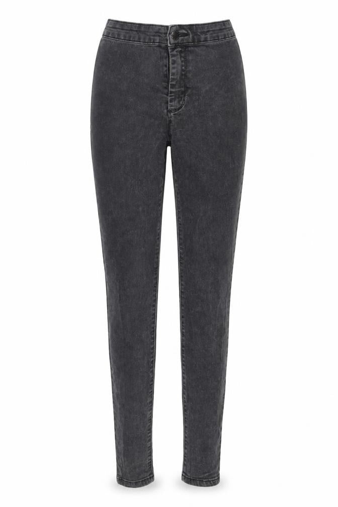 Rock & Rev Womens Grey  Denim Skinny Jeans Size 8 L30 in