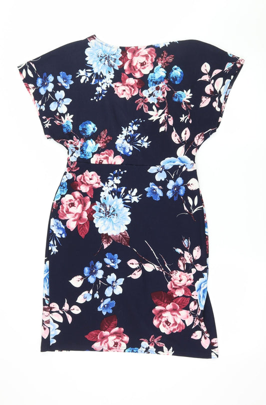 Mela London Womens Blue  Jersey A-Line  Size 10
