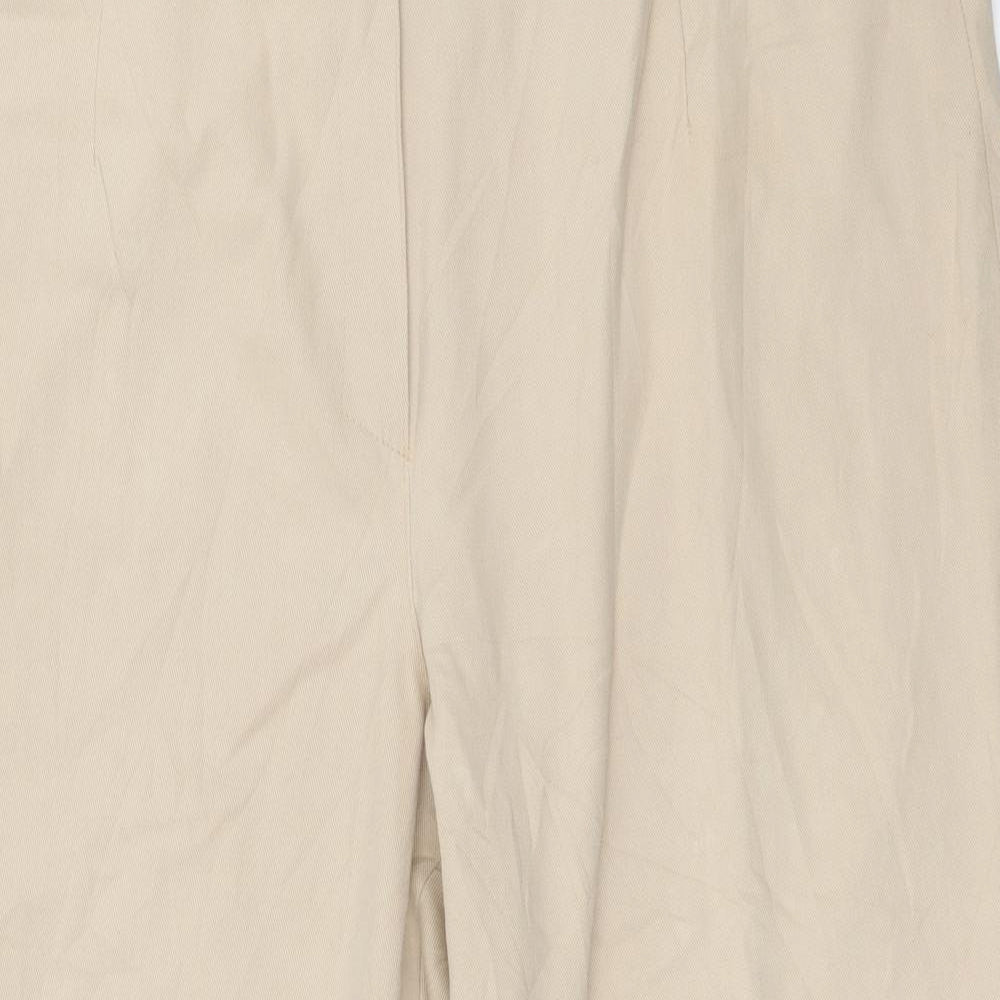 Preworn Womens Beige   Trousers  Size 36 in L26 in