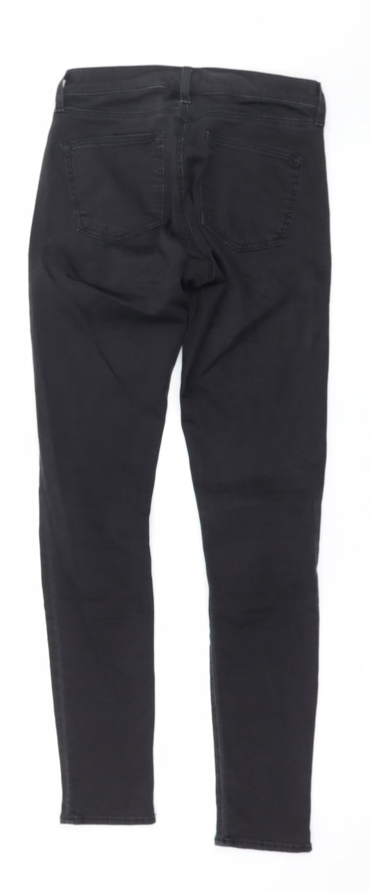 Topshop Womens Black  Denim Skinny Jeans Size 26 in L32 in