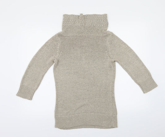 BHS  Womens Beige   Pullover Jumper Size 8