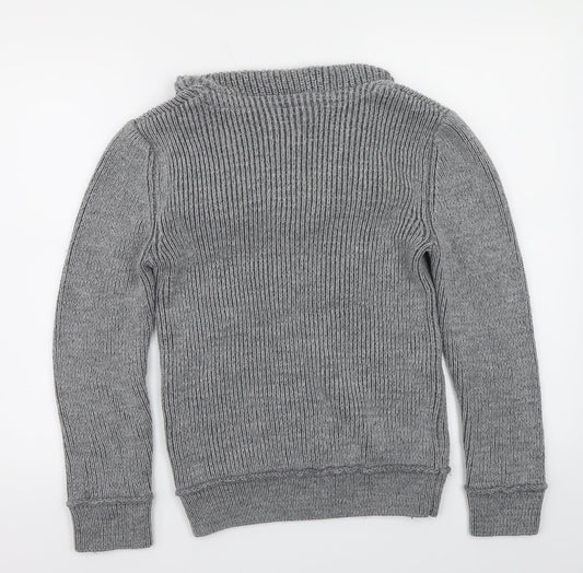 Grin&Bear  Womens Grey   Pullover Jumper Size S