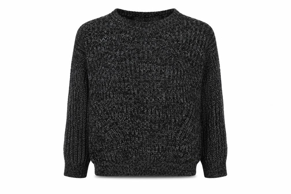 Womens UK 10 Regular Lee Cooper Black Pullover