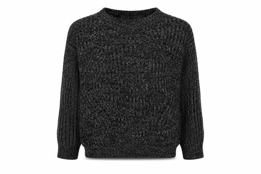 Womens UK 10 Regular Lee Cooper Black Pullover
