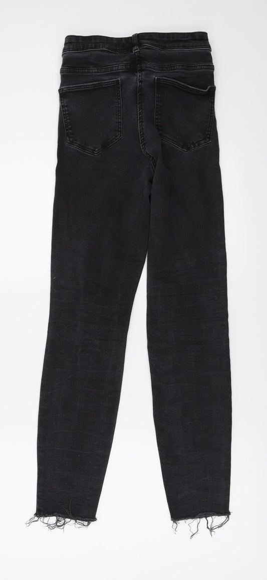 NEXT  Womens Grey   Straight Jeans Size 10 L25 in