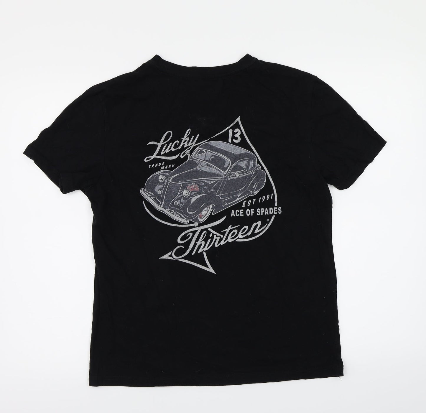 hiclol Womens Black   Basic T-Shirt Size M