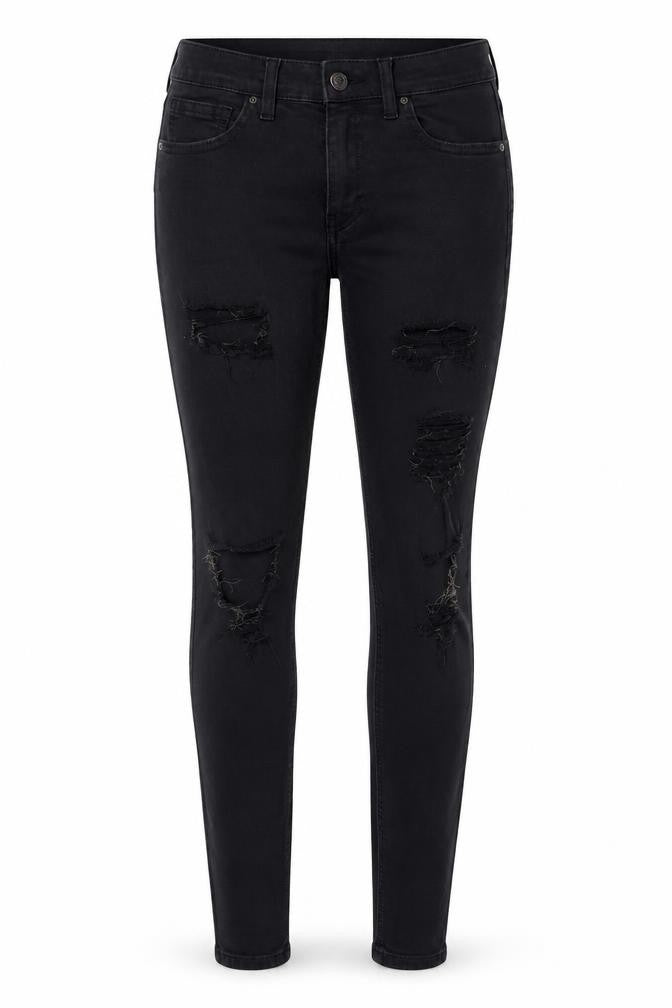 Topshop Womens Black   Skinny Jeans Size 28 in L32 in