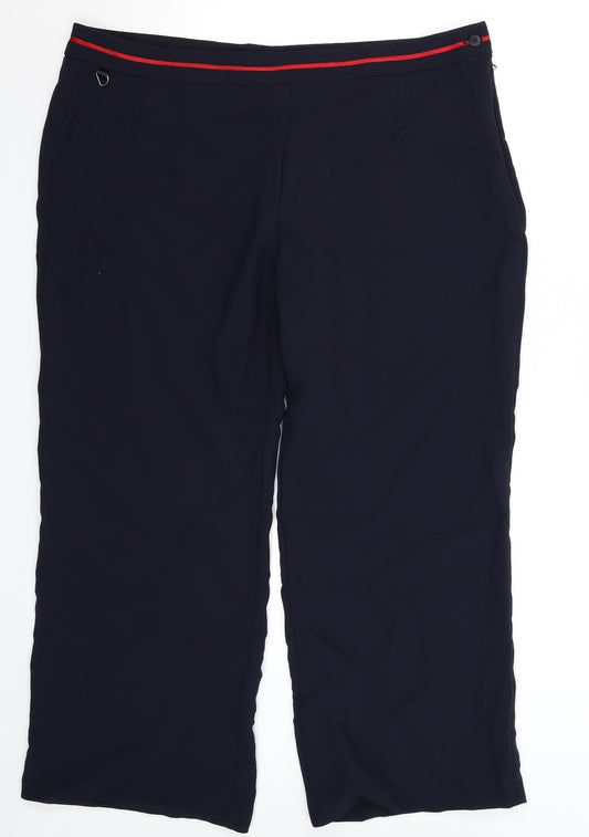 Preworn Womens Blue   Trousers  Size 20 L29 in