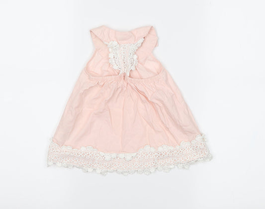 Max Studio Girls Pink   Tennis Dress  Size 18-24 Months