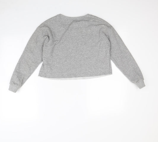 New Look Girls Grey   Pullover Jumper Size 12 Years  - Rose