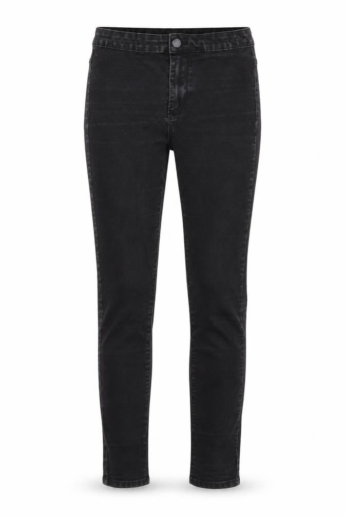 Denim & Co. Womens Black  Denim Jegging Jeans Size 10 L29 in - Elastic Waist