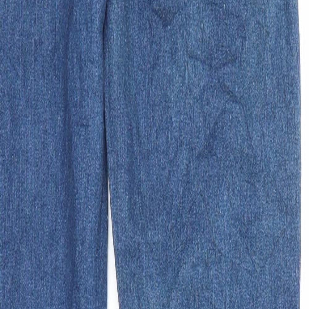 H&M Womens Blue  Denim Skinny Jeans Size 26 L31 in