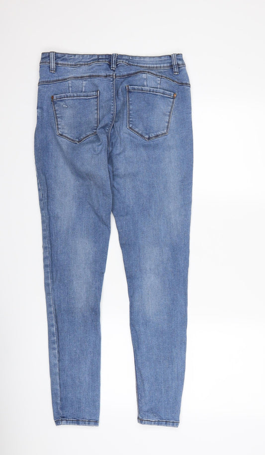 denim co Womens Blue  Denim Skinny Jeans Size 30 L28 in