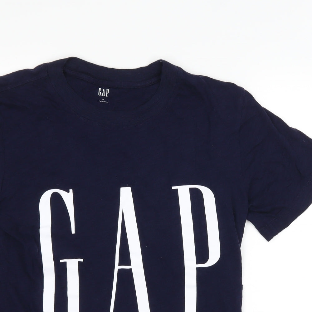 Gap Mens Blue    T-Shirt Size XS
