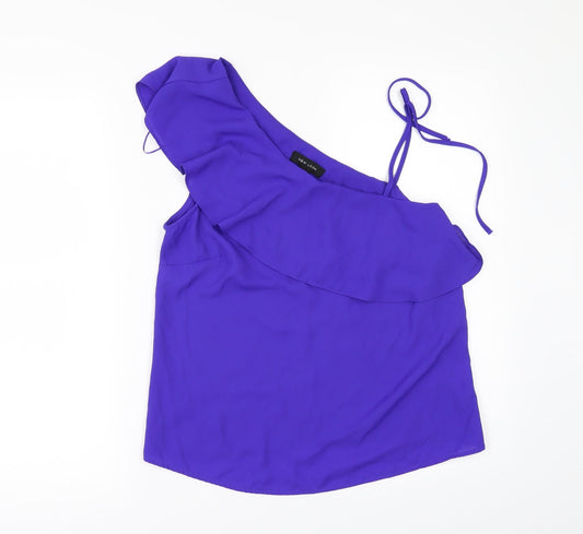 New Look Womens Purple   Camisole Blouse Size 10