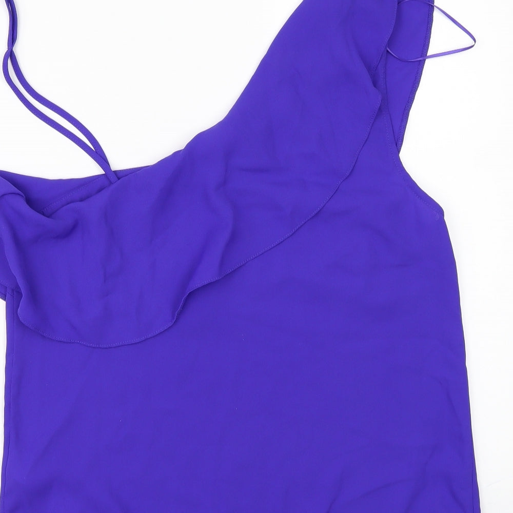 New Look Womens Purple   Camisole Blouse Size 10