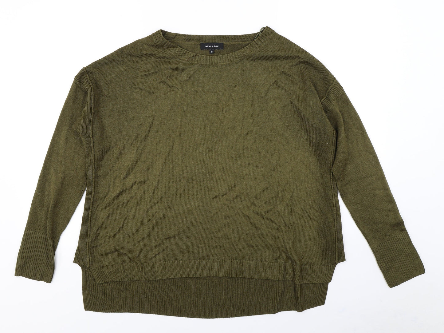 New Look Womens Green   Pullover Jumper Size M