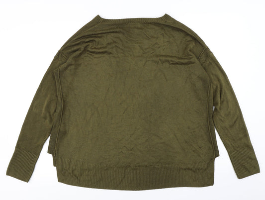 New Look Womens Green   Pullover Jumper Size M