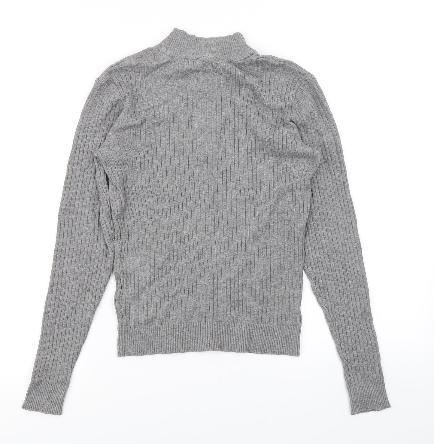 Divided Womens Grey  Knit Pullover Jumper Size XS