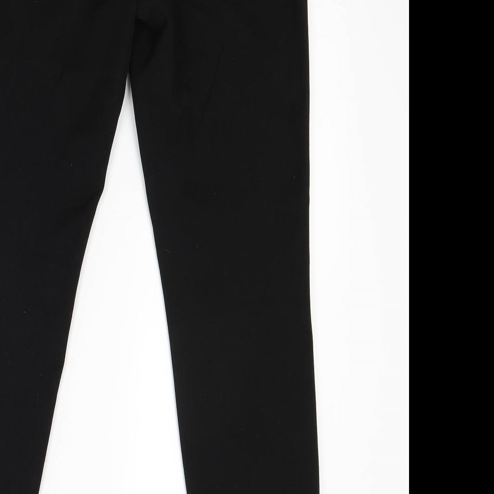 H&M Womens Black   Trousers  Size 8 L27 in