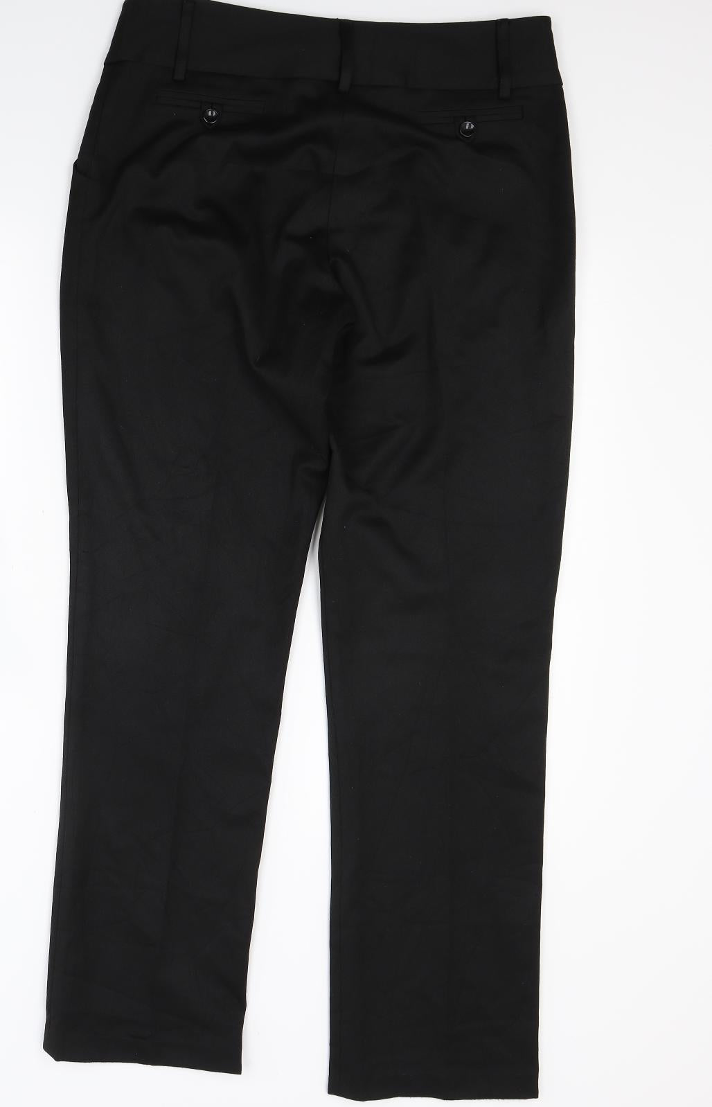 mariot Womens Black   Trousers  Size 14 L27 in