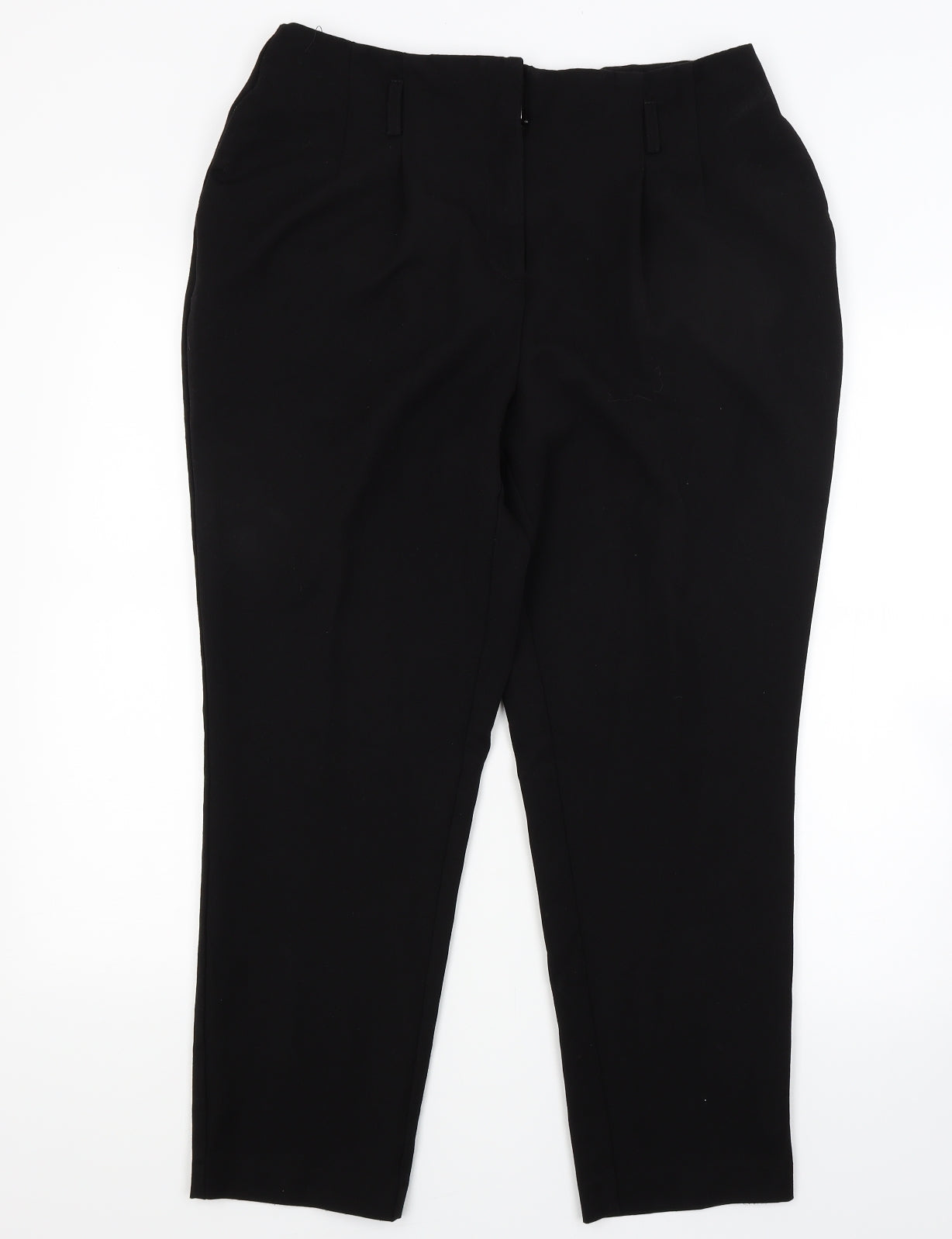 Very Womens Black   Trousers  Size 14 L25 in