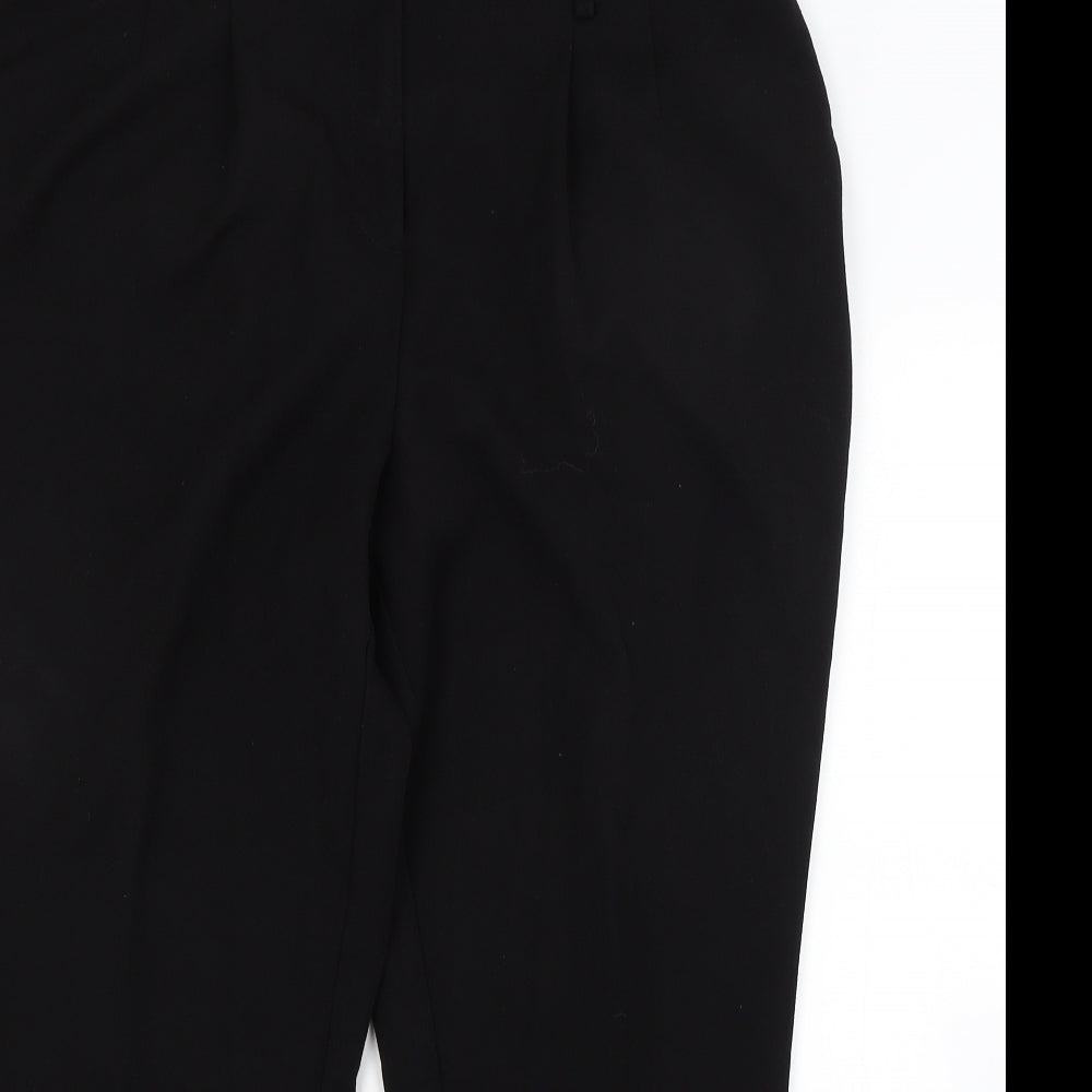 Very Womens Black   Trousers  Size 14 L25 in