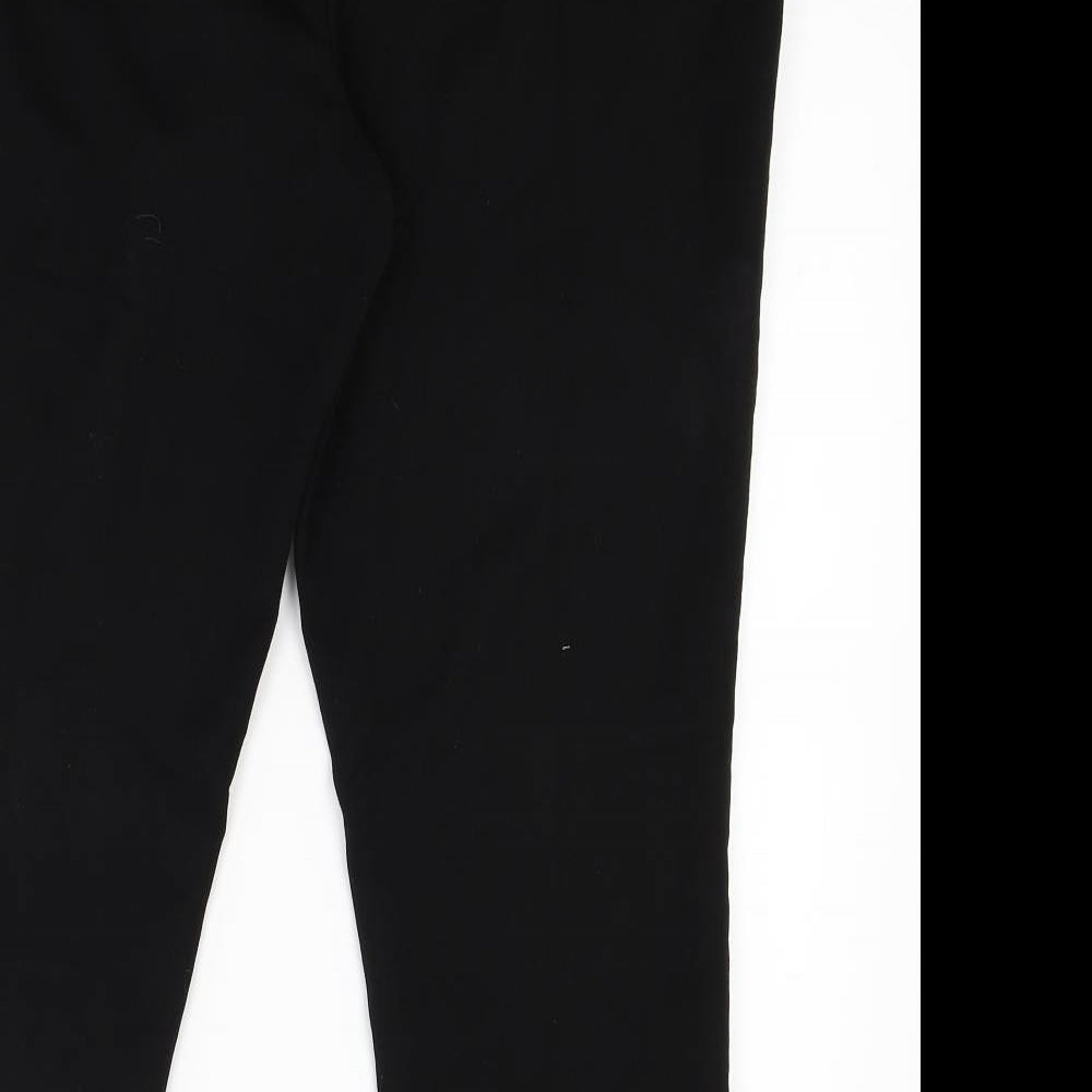 Very Womens Black   Trousers  Size 14 L25 in